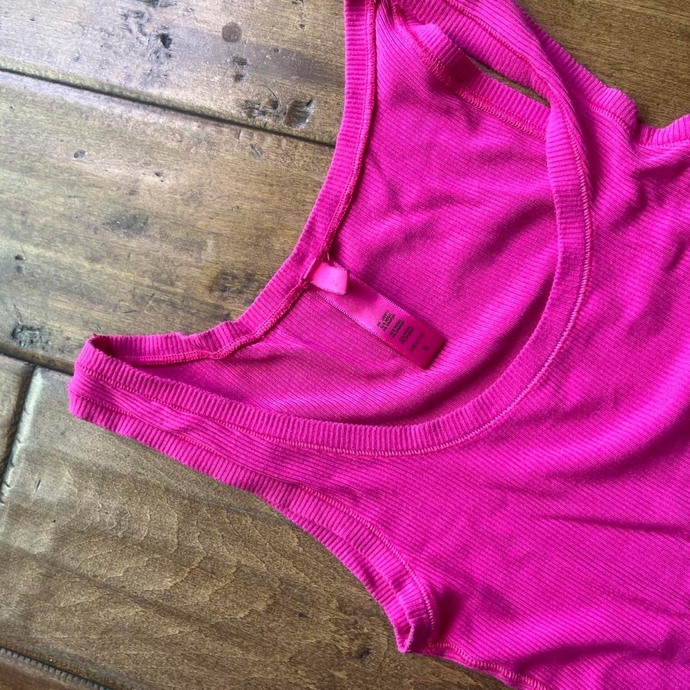 Skims Pink Tank Dress